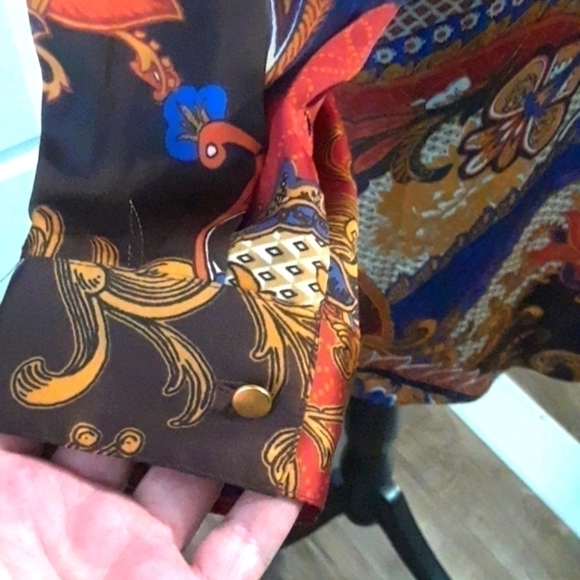 CHICO'S Asymmetrical Tunic Size 1 (M/8) - Picture 6 of 15